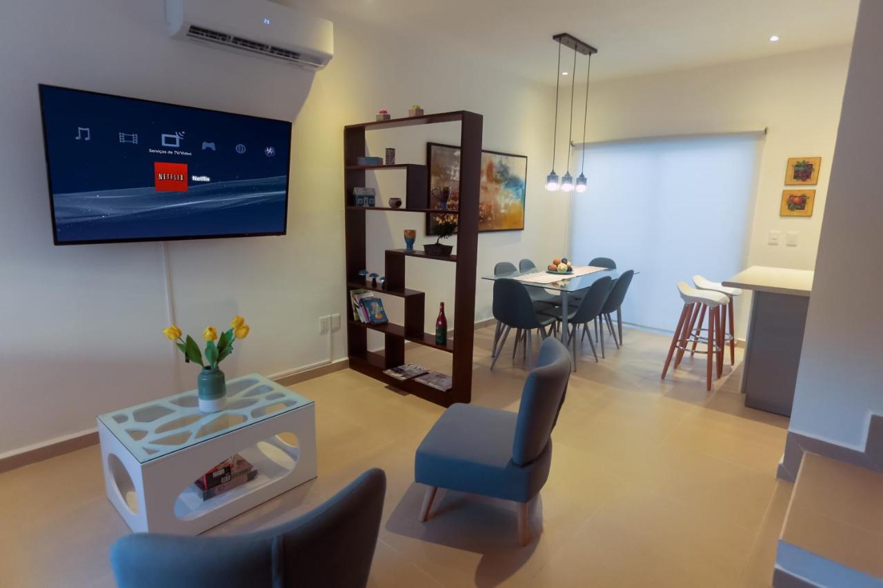 Vila Casa Rosa Smart House Playa del Carmen Exteriér fotografie